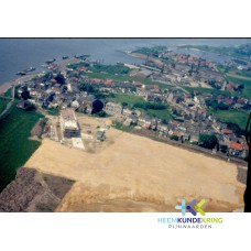 Luchtfoto Tolkamer eerste Lobede in aanbouw Coll. G.B.Janssen